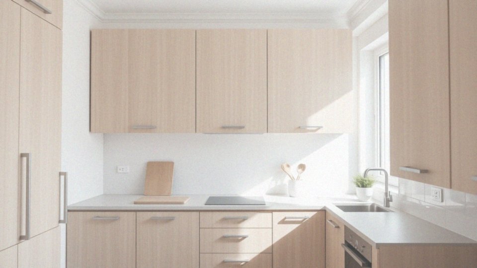 How do different cabinet heights influence kitchen functionality?