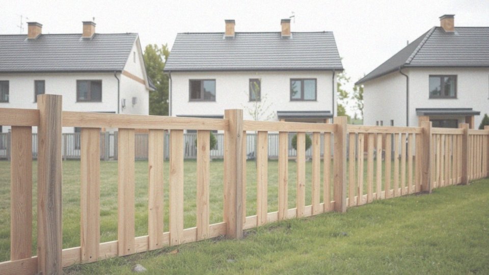 Jakie przepisy prawne dotyczą budowy ogrodzenia w szeregowcu?
