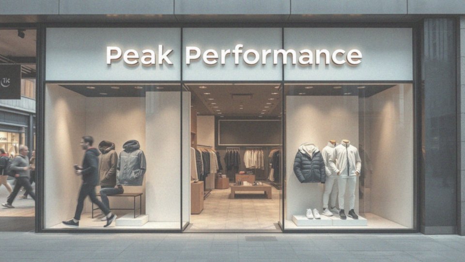 Jakie wyzwania stawia przed sobą Peak Performance na rynku odzieżowym?
