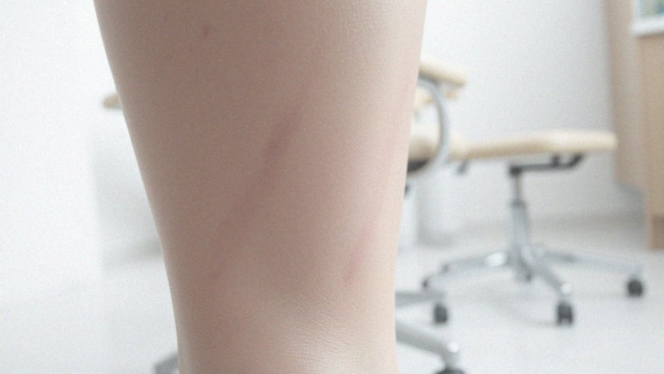 Jakie zmiany skórne towarzyszą zapaleniu żył w nodze?