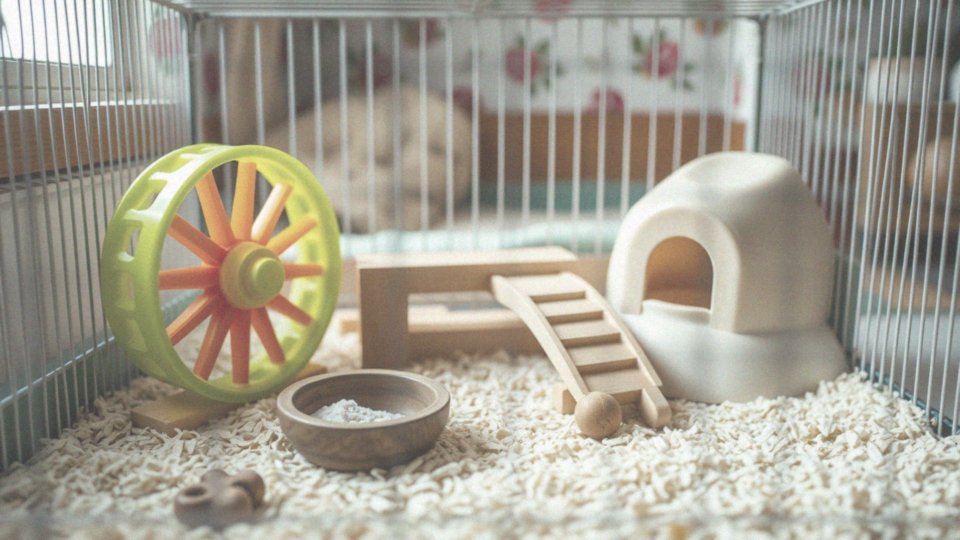 Jakie rodzaje zabawek powinny być w klatce dla chomika?