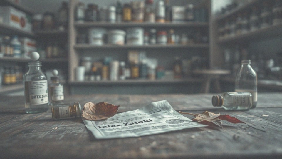 Jakie informacje zawiera nieaktualna ulotka Infex Zatoki?