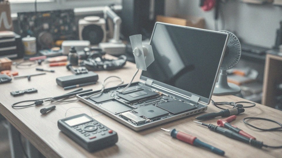 Jak poprawnie osuszyć zalany laptop?