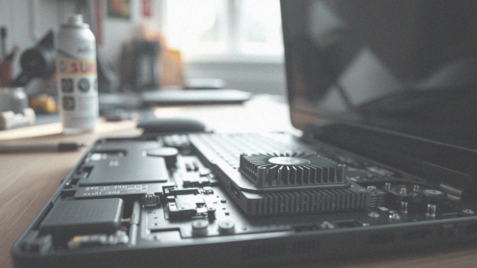 Jak regularne czyszczenie laptopa wpływa na chłodzenie?