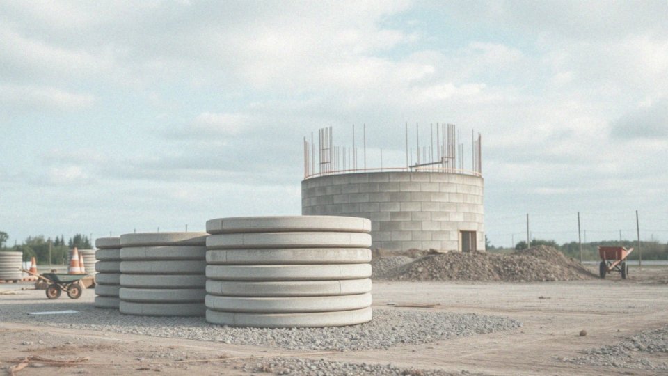 Jakie są zalety stosowania kręgów betonowych w budownictwie?