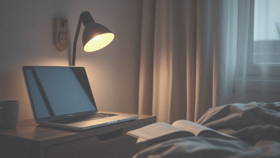 Jak unikanie światła laptopa może poprawić jakość snu?