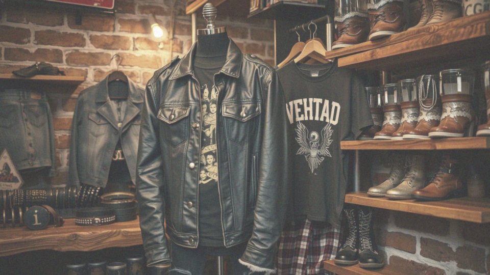 Jakie są inspiracje dla modnych looków na imprezy rockowe?