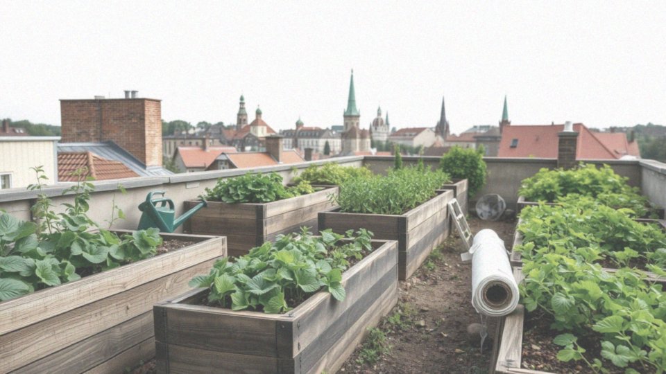 Jakie są wyzwania związane z uprawą warzyw w miejskim ogrodzie na dachu?